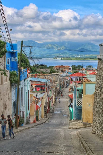Δρόμοι Του Σαντιάγο Της Κούβας — Φωτογραφία Αρχείου