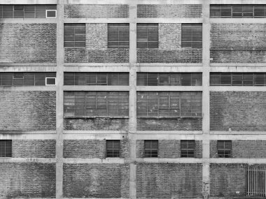 Lea Nehri açıklarındaki sanayi binası, kavak, Londra, İngiltere, Birleşik Krallık