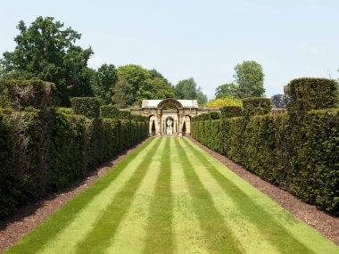 Hever Gardens, Hever Castle & Gardens, Hever, Edenbridge, Kent, İngiltere, Birleşik Krallık