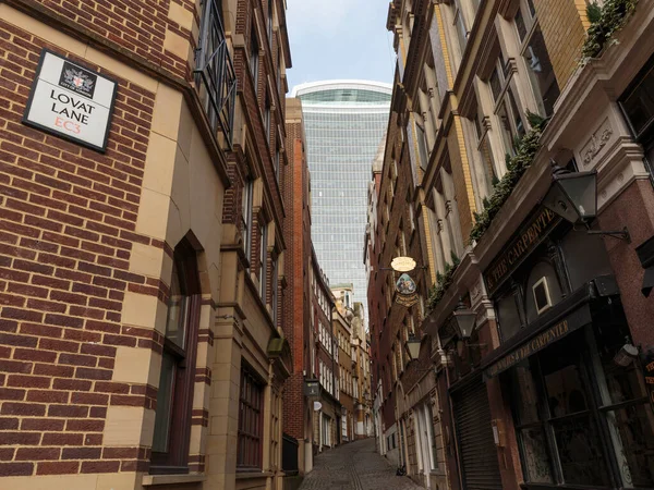 Lovat Lane, Londra, İngiltere 'den 20 Fenchurch Caddesi (The Walkie-Talkie)