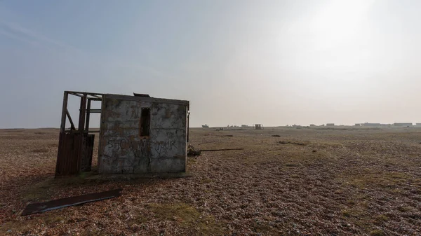 Dungeness 'te Balıkçı Kulübesi, Romney Marsh, İngiltere, Birleşik Krallık
