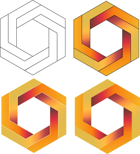 Abstrato Arte Fundo Negócios Conceito Construção Cubo Projeto Elemento Geométrico — Vetor de Stock