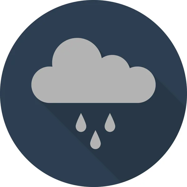 Storm Symbol Temperature Vector Water Weather Web White — 图库矢量图片