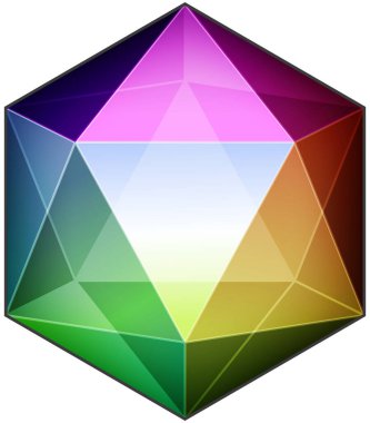 Bir Çokgen Geometrik Taşı