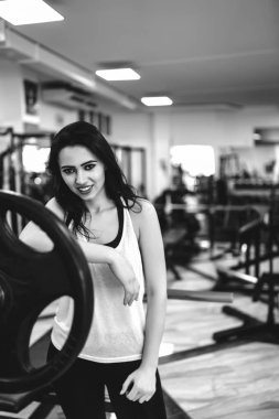 Spor olarak oldukça sportif kız çalışma