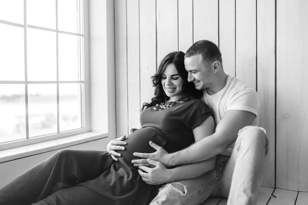 남편과 임신한 — 스톡 사진
