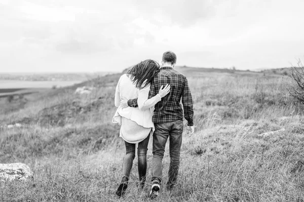 Romantik Genç çift keyfini birlikte vakit açık