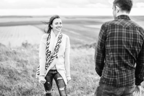 Romantik Genç çift keyfini birlikte vakit açık