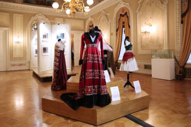 Bolşoy Tiyatro Müzesi kostümleri. 