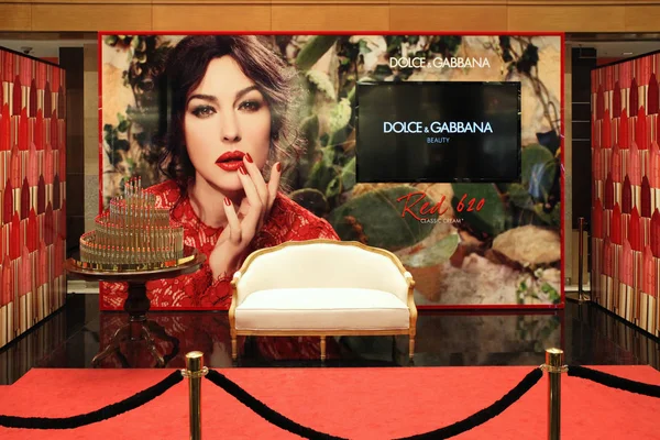 Esquina Belleza Presentable Dolce Gabbana Moscú Rusia Tsum 2014 — Foto de Stock
