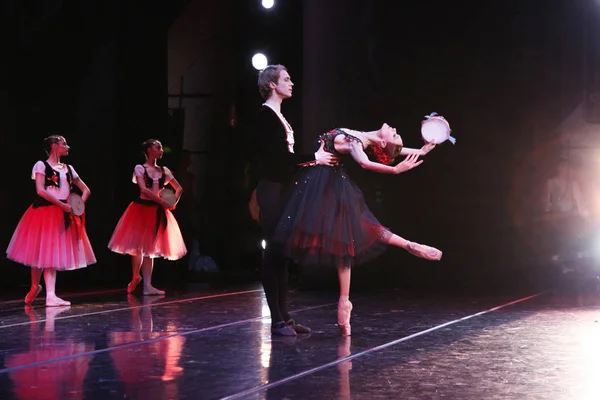 Prima Ballerina Del Teatro Mariinsky Ulyana Lopatkina Solista Del Teatro — Foto Stock