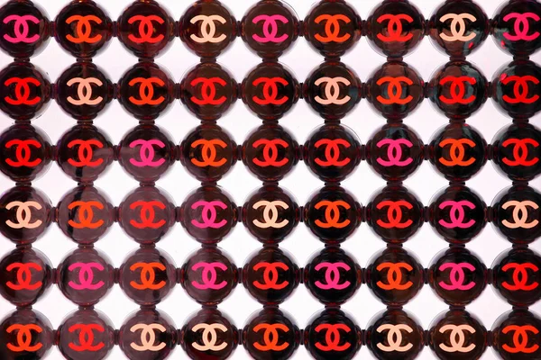 Cartel Chanel Centro Juegos Coco Chanel Noche Moda Vogue 2018 — Foto de Stock