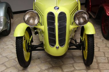 Vücut retro araba Bmw Wartburg Da3 1932 ön kısmında. Moscow region, Vadim Zadorozhnogo için Müzesi, teknik. 04.09.2009