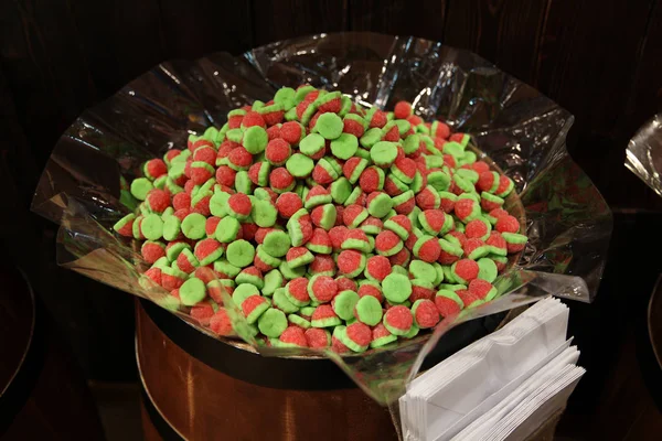 Ovocná guma, cukrovinky v cukrářství — Stock fotografie