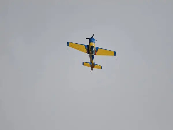 Pilot Des Kolbenflugzeugs Yak 152 — Stockfoto