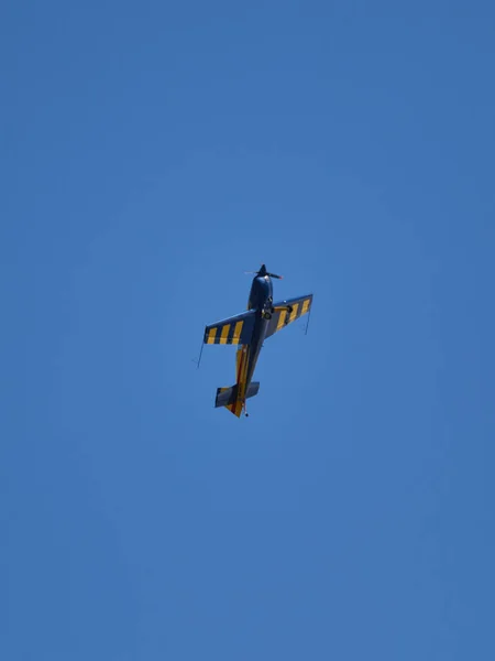 Pilot Des Kolbenflugzeugs Yak 152 — Stockfoto