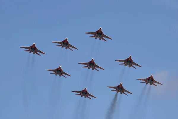 ロシアの騎士 スイス人 の航空物理学者 — ストック写真