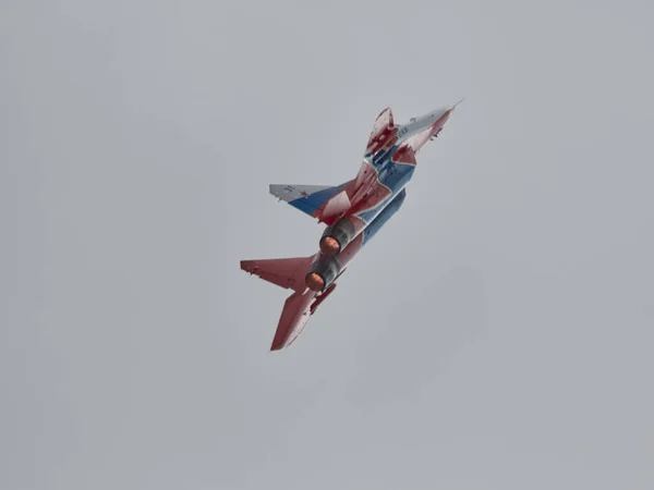 Flygplan Från Russian Knights Och Swifts — Stockfoto