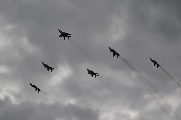 Acrobacia Caballeros Rusos Swifts — Foto de Stock