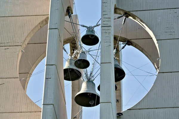 Dzwony Sztandaru Pokoju Sofii Bułgaria Zbliżenie — Zdjęcie stockowe