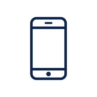 logo, web, iniş sayfası, çıkartmalar ve arkaplan için telefon simgesi çizimi