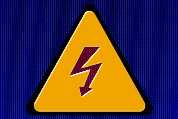 Electricity Sign Symbol — Stock Photo, Image
