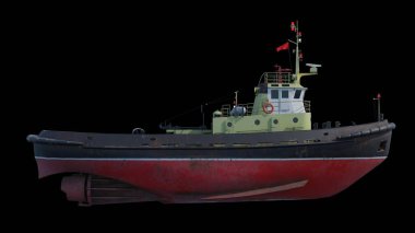 3D römorkör projesi 498 498