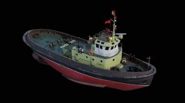 3D römorkör projesi 498 498