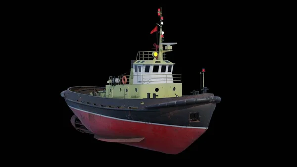 Render Tugboat Project 498 498 — Stock Photo, Image