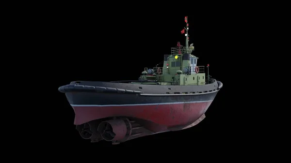 Render Tugboat Project 498 498 — Stock Photo, Image