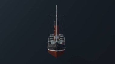 Römorkör Jofree 'nin 3D canlandırması