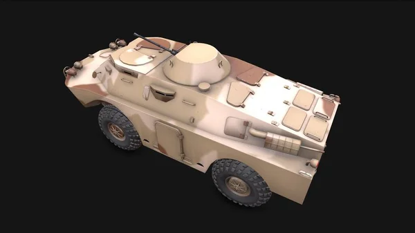 Brdm 2の3Dレンダリング — ストック写真