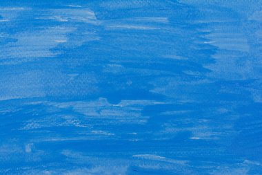 Kağıt arkaplanda mavi suluboya