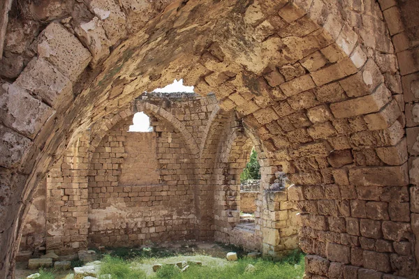 Стародавні Руїни Грецької Церкви Фамагусті Північний Кіпр — стокове фото