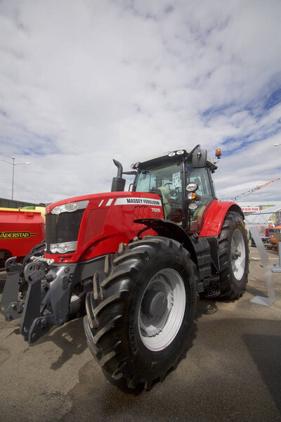 MINSK, MINSKAYA/BELARUS - 05 JUNE 2018: 28th International Specialized Exhibition "BELAGRO - 2018" and the International Specialized Exhibition "BELFERMA - 2018". Agrarian international forum