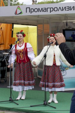 Minsk, Minskaya/Beyaz Rusya - 05 Haziran 2018: 28 Uluslararası İhtisas Fuarı 