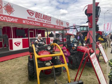 Minsk, Minskaya/Beyaz Rusya - 05 Haziran 2018: 28 Uluslararası İhtisas Fuarı 