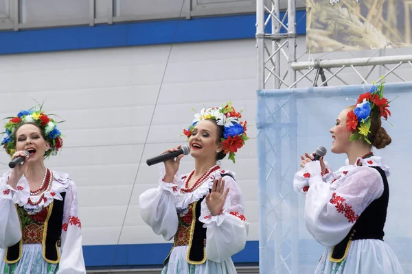 Minsk Minskaja Weißrussland Juni 2018 Internationale Fachausstellung Belagro 2018 Und — Stockfoto