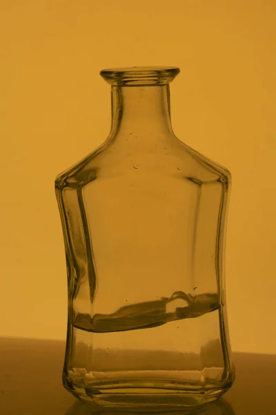 Алкогольный Напиток Стеклянной Бутылке — стоковое фото