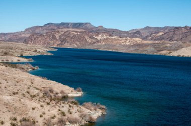 Nevada mı? Eldorado Canyon Eyalet Parkı. Eldorado Kanyonu. Colorado Nehri.