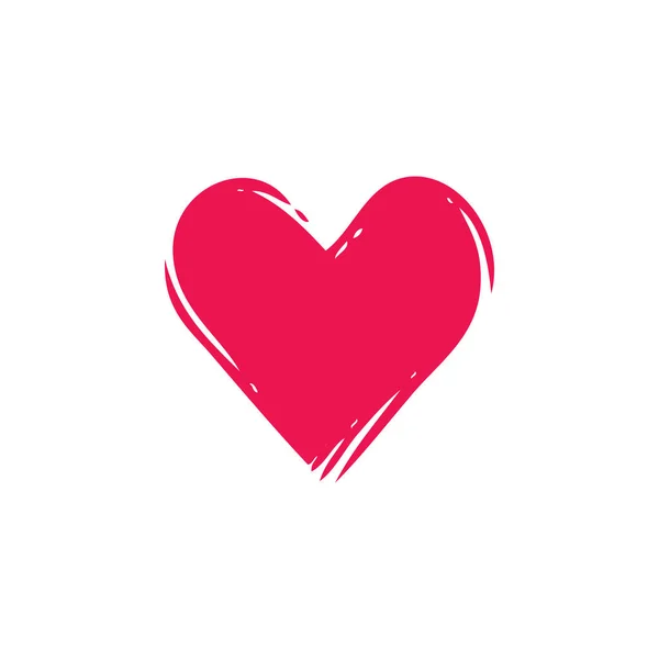 Heart Icon Simple Heart Love Logo Love Icon Sign Heart — Stock Vector