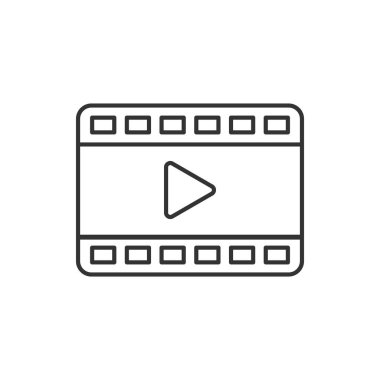 Video, Video Simgesi, Video Simgesi, Video Simgesi vektörü, Video kamera simgesi, Video vektör simgesi seti, Video uygulaması simgesi. Video oynatıcı Simge Vektörü İllüstrasyonu. Web simgeleri, sembol, logo, işaret, UI için video simgesi düz tasarım vektörü.