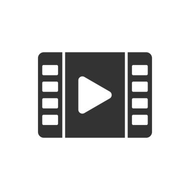 Video, Video Simgesi, Video Simgesi, Video Simgesi vektörü, Video kamera simgesi, Video vektör simgesi seti, Video uygulaması simgesi. Video oynatıcı Simge Vektörü İllüstrasyonu. Web simgeleri, sembol, logo, işaret, UI için video simgesi düz tasarım vektörü.