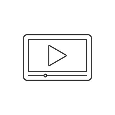 Video, Video Simgesi, Video Simgesi, Video Simgesi vektörü, Video kamera simgesi, Video vektör simgesi seti, Video uygulaması simgesi. Video oynatıcı Simge Vektörü İllüstrasyonu. Web simgeleri, sembol, logo, işaret, UI için video simgesi düz tasarım vektörü.