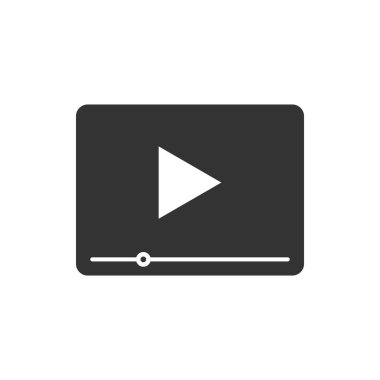 Video, Video Simgesi, Video Simgesi, Video Simgesi vektörü, Video kamera simgesi, Video vektör simgesi seti, Video uygulaması simgesi. Video oynatıcı Simge Vektörü İllüstrasyonu. Web simgeleri, sembol, logo, işaret, UI için video simgesi düz tasarım vektörü.