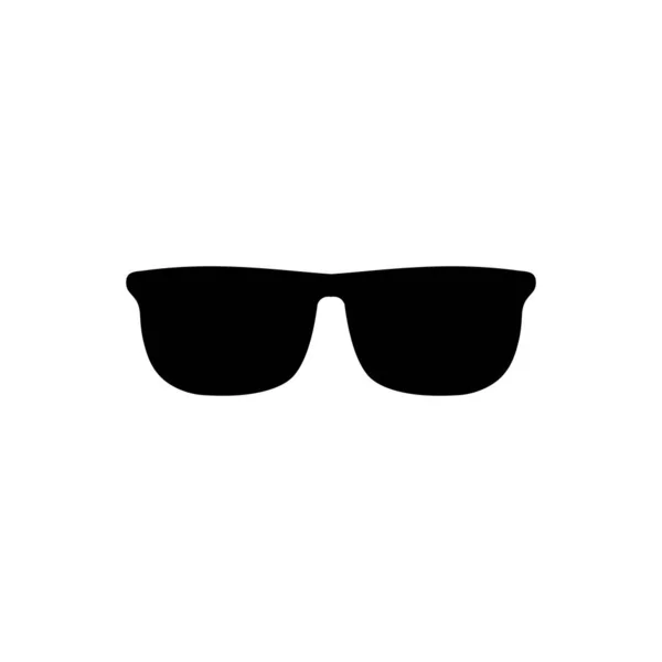 Gözlük Simgesi Beyaz Arkaplanda Izole Edildi — Stok Vektör