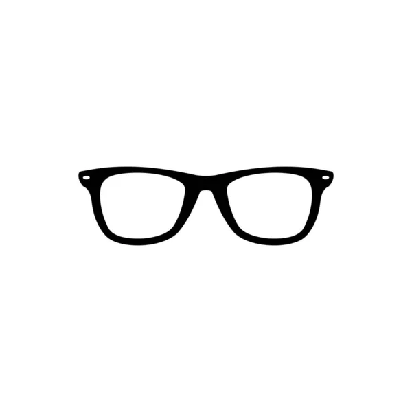 Icône Lunettes Isolée Sur Fond Blanc — Image vectorielle