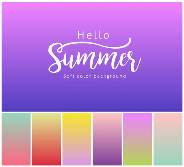 Verano Venta Banner Fondo Diseño — Vector de stock