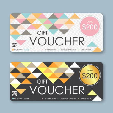 Hediye çeki indirim şablonu