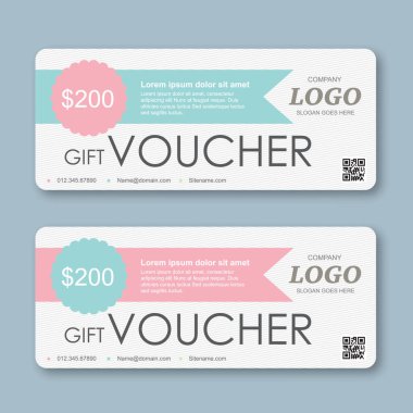 Hediye çeki indirim şablonu